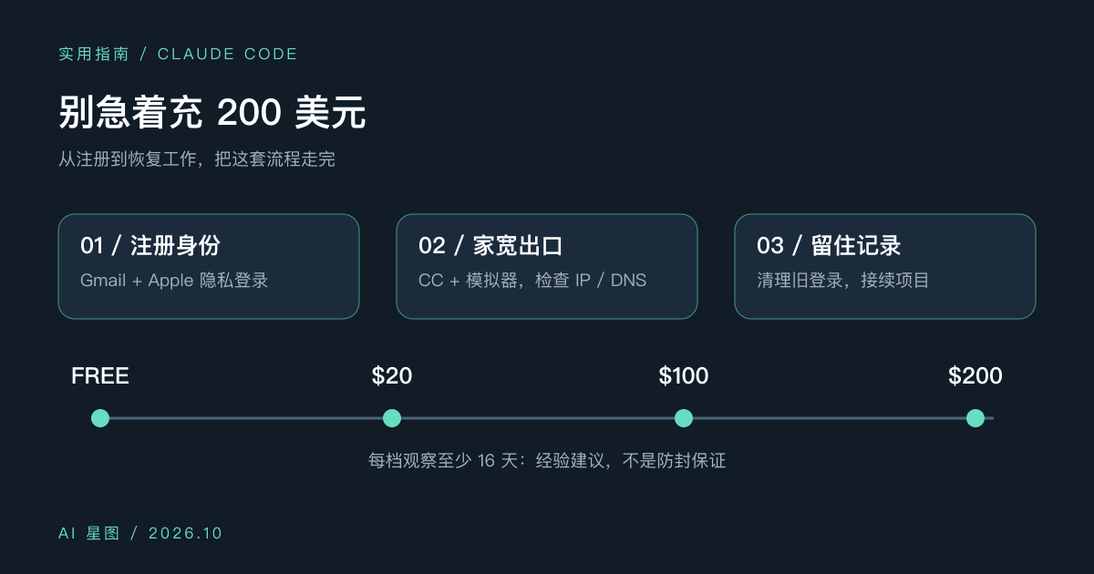 Claude Code 使用秘籍:别急着充 200 美元,先走完这套流程